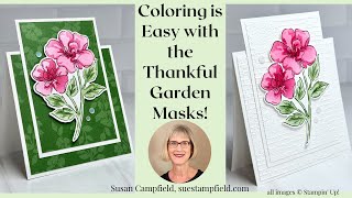 Beautiful Tent Card with the Thankful Garden Bundle