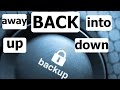 Английские фразовые глаголы - back up