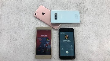 Mobile Calls / Incoming and outgoing calls Honor 5C (NEM-L51), Samsung SM-J260F