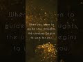 The universe is trying to send you a message, are you listening? #spiritual #journey #manifestation