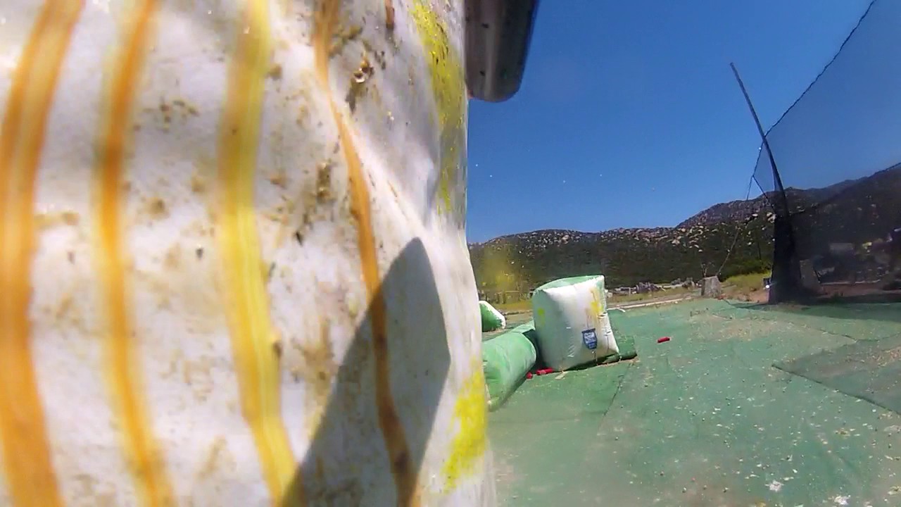 Giant Paintball: Da Rentals vs. SD Vandals Paintball Barrel Cam Footage #2 of 3