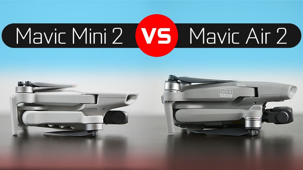 DJI Mavic Mini 2 vs Mavic Air 2 - Ultra-Compact Drone Battle! - YouTube