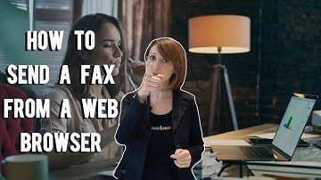 How to send a fax from a web browser
