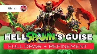 Hellspawn’s Guise - FULL DRAW & REFINEMENT - Diablo x Spawn