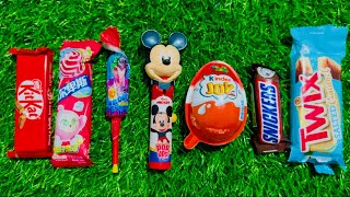 ASMR Candy Unboxing 🍭 Rainbow Lollipop & Chocolate Crunch Sounds | Relaxing Eating Sounds