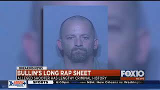 Criminal history of man charged with shooting Baldwin Co  deputy