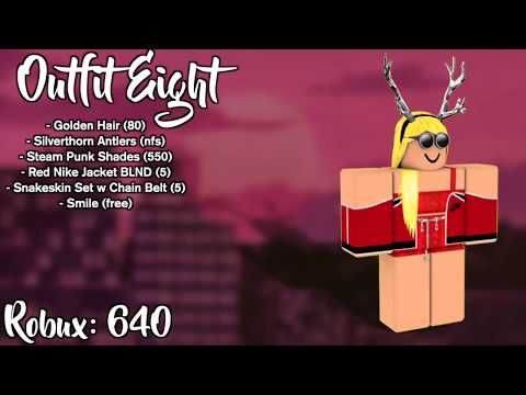 10 Awesome Red Roblox Outfits Youtube - roblox cashier outfit