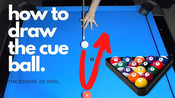 How To Draw The Cue Ball | Pool Tutorial