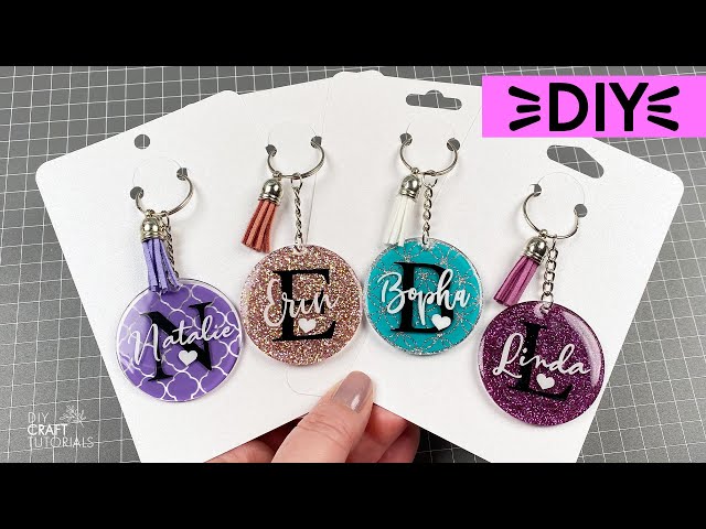 DIY KEYCHAIN DISPLAY CARD, ACRYLIC KEYCHAINS