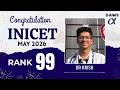 Rank 99 INICET May 2026 | Dr Krish Kuhar Shares His Journey