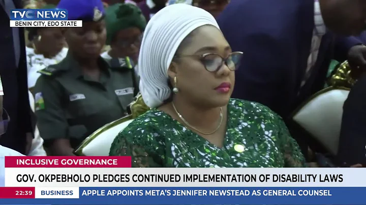 Gov. Okpebholo Pledges Continued Implementation Of Disability Laws