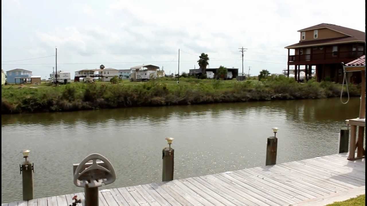 CanalFront Lots for Sale in Fishing Town of Sargent, TX YouTube