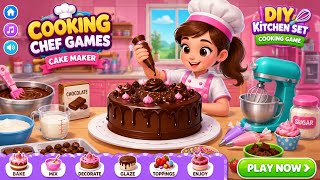 Diy Cake Maker Game chef games  screenshot 2
