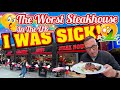 Eating at The WORST RATED STEAKHOUSE in Britain. I WAS VIOLENTLY SICK!