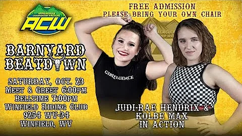 ACW Live!  Episode 31:  Judi Rae Hendrix and Kobe ...