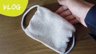 咳エチケットに「簡易マスクセット　MOKUハンカチ」を買いました