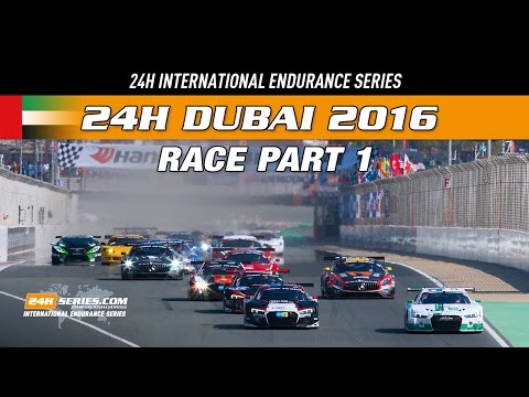 Hankook 24H DUBAI 2016 Race part 1