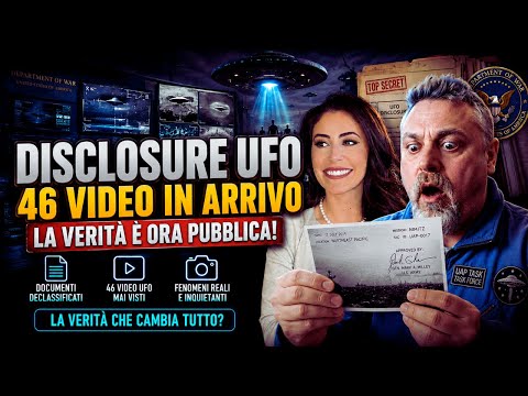 Video UFO: NON È CHE L'INIZIO: La seconda tranche di file UAP arriva tra 7 giorni