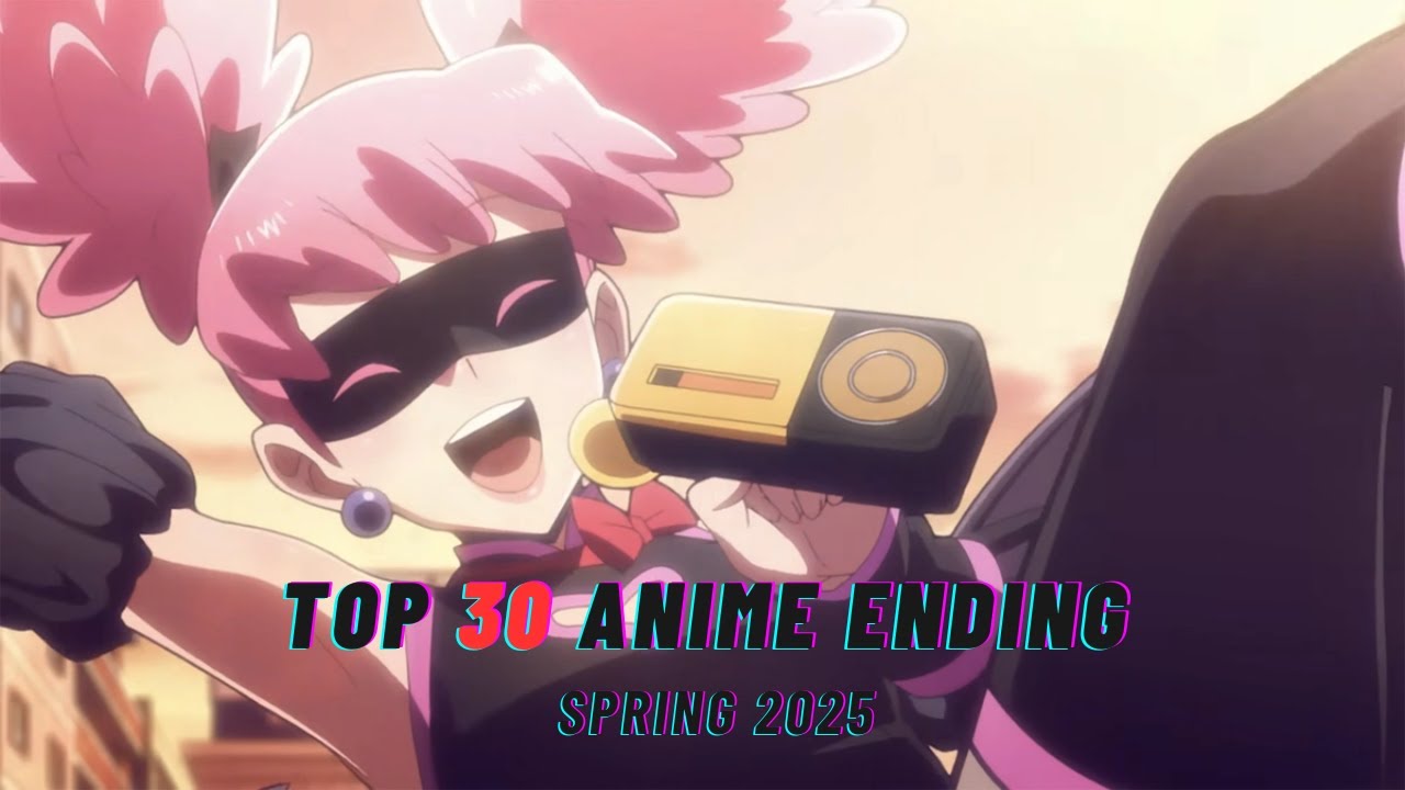 My top 30 anime ending of spring 2025 - YouTube