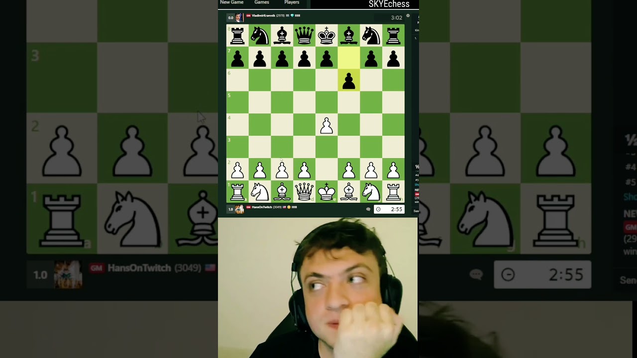 LMAO: GM Hans Niemann vs GM Vladimir Kramnik 