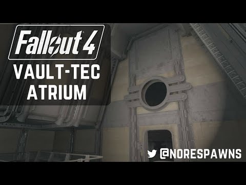 Fallout 4 Vault-Tec Workshop - Atrium & 1x2 Size Rooms