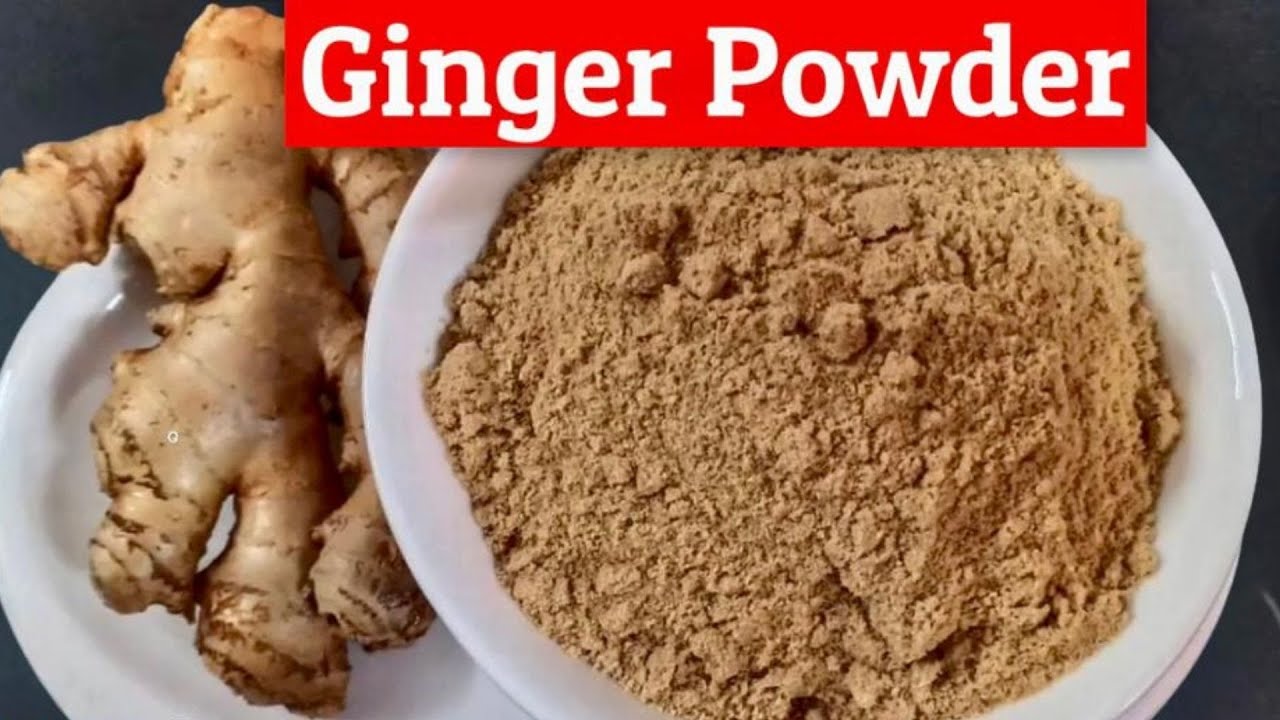 Homemade Ginger Powder - YouTube