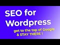 SEO strategy for 2022 - WordPress SEO tutorial - free SEO course