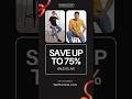 GET ON STYLE! 🔥 Premium T-Shirts 75% OFF! #shorts #shortsfeed #shortvideo