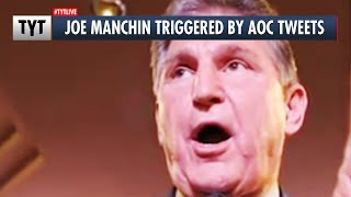 Joe Manchin Triggered by AOC Tweets Details