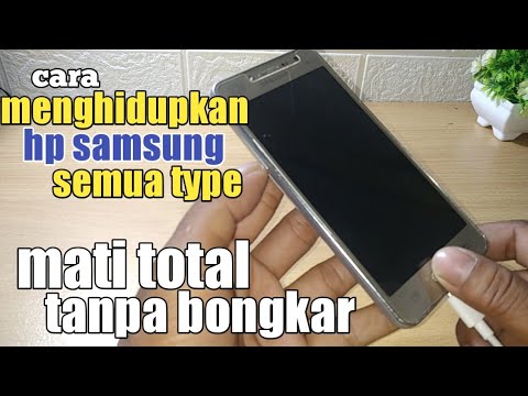 CARA MENYALAKAN HP SAMSUNG MATI TOTAL 2022