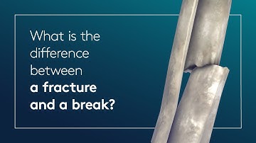 What is the difference between a fracture and a break?
