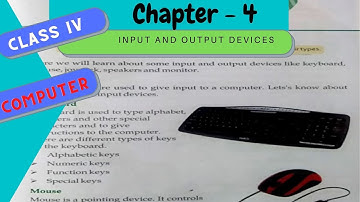 Class IV Computer (Chapter 4 )