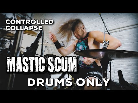 Eugene Ryabchenko - Mastic Scum - Controlled Collapse (cover) 🥁DRUMS ONLY🥁