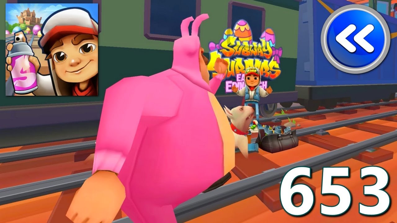 Subway Surfers Easter Edinburgh Jake Reverse Gameplay PC HD E653