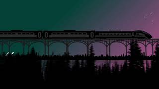 Train Animation In Adobe After Effects - Beautiful Train Animation