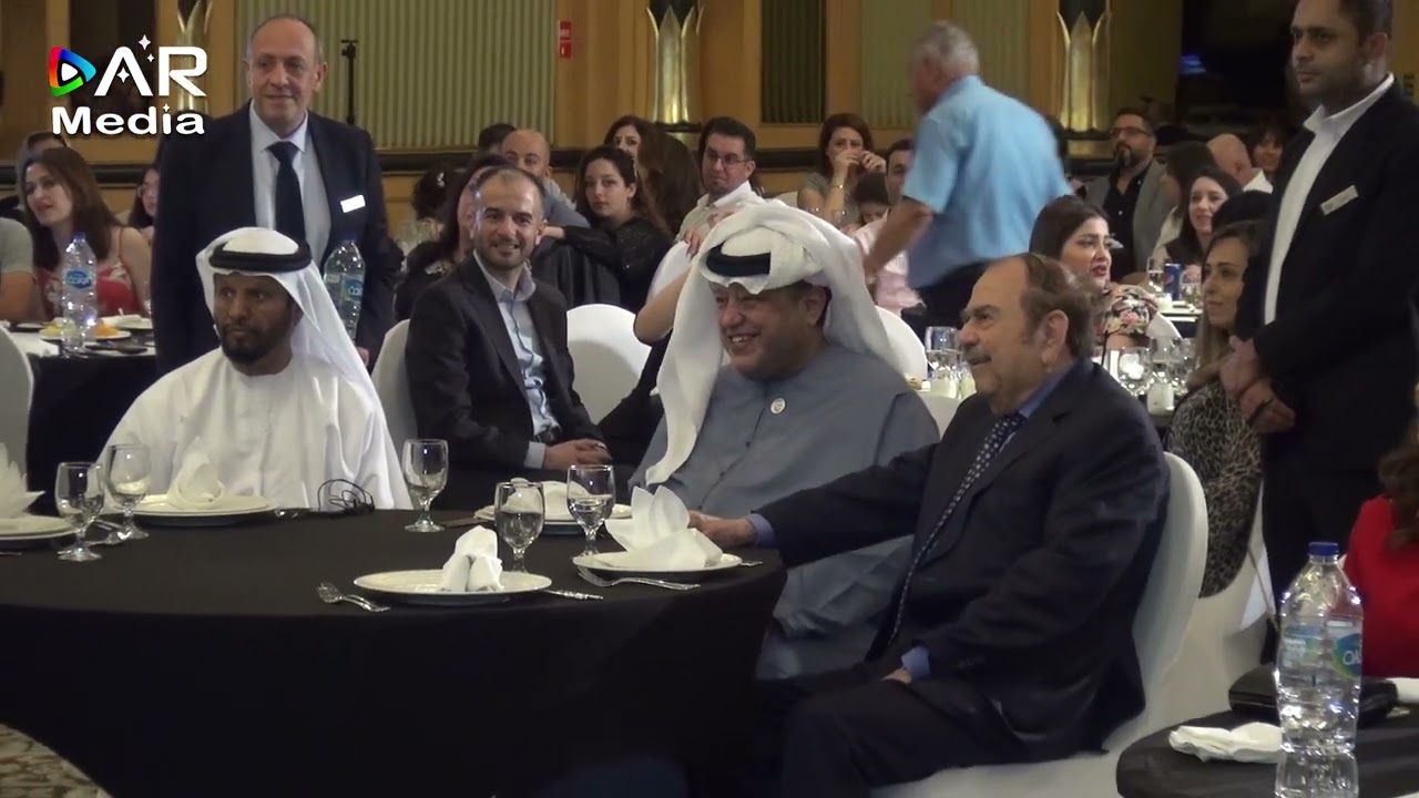 تشريف معالي الشيخ الدكتور سعيد بن طحنون آل نهيان للحفل المقام  بفندق العين روتانا للفنانة ميس حرب