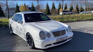 МЕРС ложит 300КМ/Ч - очкарик W210 5.5