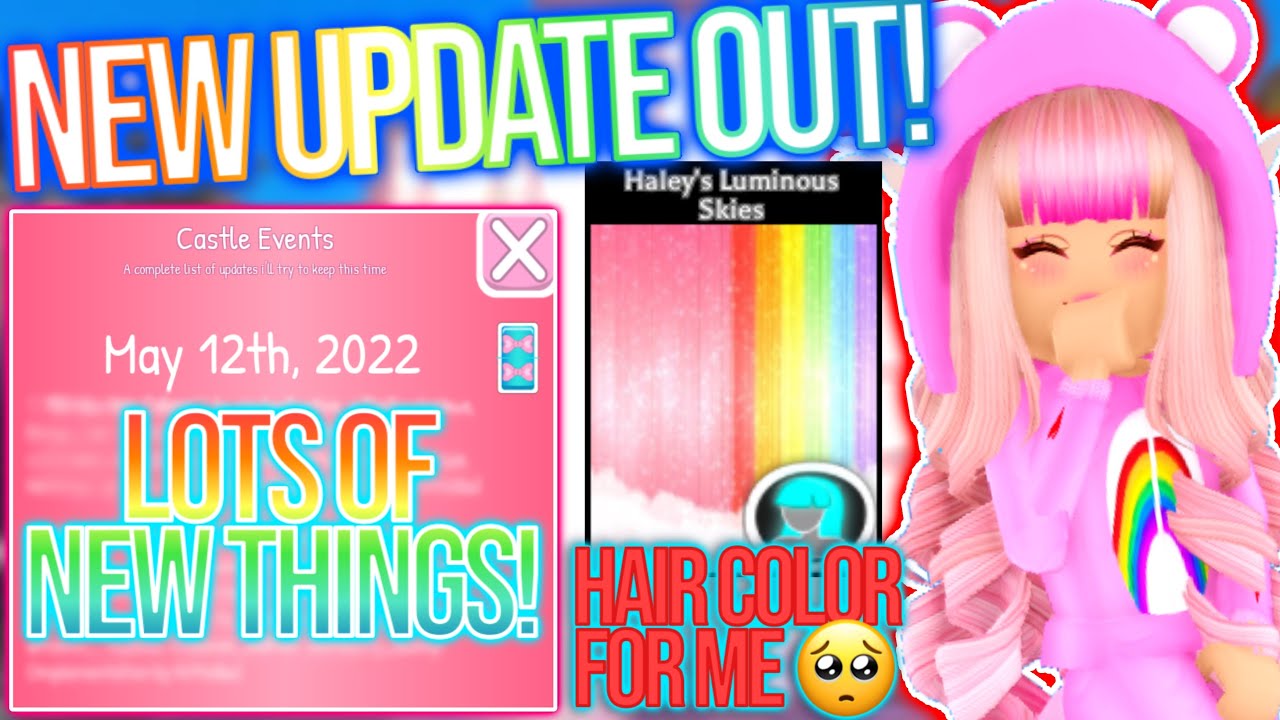 NEW ROYALE HIGH UPDATE OUT NOW! NEW HAIR, NEW SCHOOL TEA, NEW HAIR ...