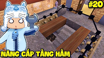 SINH TỒN VƯƠNG QUỐC SA MẠC - TẬP 20: NÂNG CẤP TẦNG HẦM BẰNG CỬA TỰ ĐỘNG SIÊU XỊN TRONG MINI WORLD