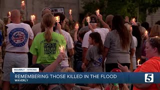 Remembering those killed in Waverly flood