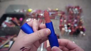 DECLUTTERING MY MASSIVE LIP PRODUCT COLLECTION