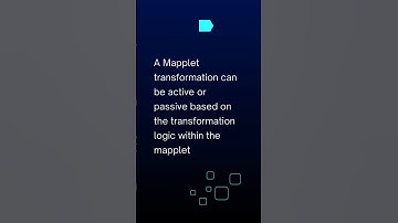 What are Mapplets in Informatica Cloud? #ThinkETL #informatica #InformaticaCloud