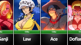 One Piece Characters Gender Swap Version