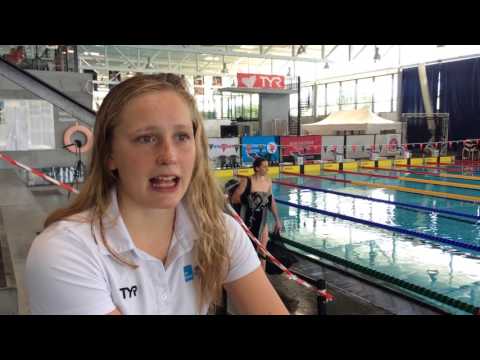 Maria Grandt explains and talks about her first international championship, the World Championships.