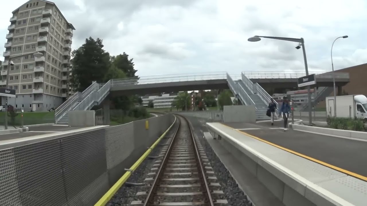 Cabview Line 3 east-west  / Oslo metro / Oslo T-bane / MX3000 full ride