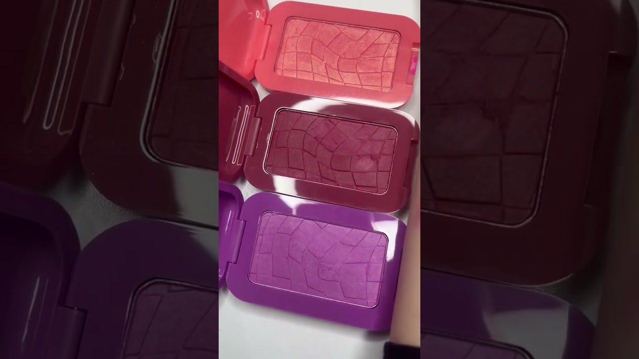 Swatching NYX buttermelt blushes