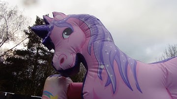 3D Unicorn Bouncy Castle for Sale