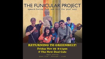 The Funicular Project - Middle of the Road - LIVE at The New Deal Cafe; November 2024