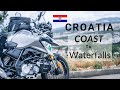 From coast to waterfalls in croatia ep 11  germany to pakistan and india on motorcycle bmw g310gs