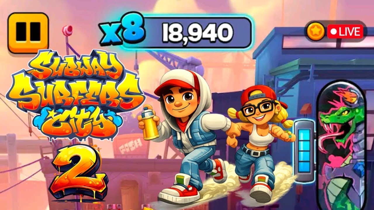 New subway surfers City live stream | Subwau surfers city Live | ipad subway surfers